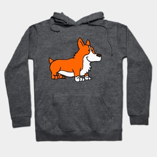 Cute Corgi Cartoon Hoodie